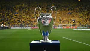Champions League Pokal in Dortmund