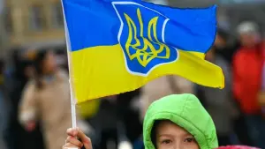 Ukraine-Krieg - Zweiter Jahrestag Kriegsbeginn - Halle