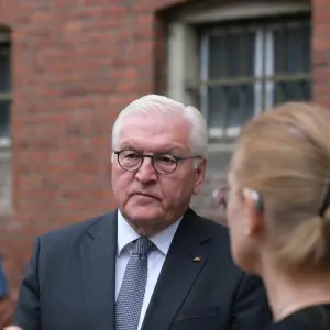 Bundespräsident Steinmeier in Gedenkstätte Hoheneck