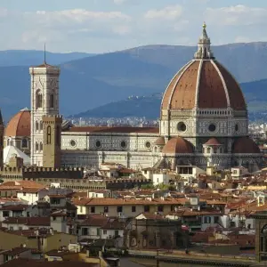 Aussicht über Florenz