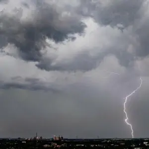 Gewitter in Duisburg