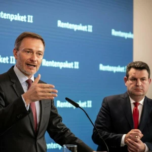 Finanzminister Lindner (l.) und Sozialminister Heil