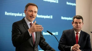 Finanzminister Lindner (l.) und Sozialminister Heil