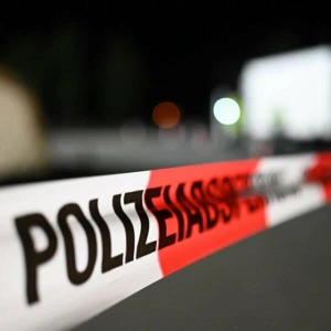 Polizeiabsperrung