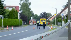 Großeinsatz der Polizei in Altdorf bei Nürnberg