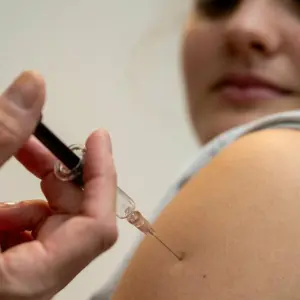 HPV-Impfung in einer Frauenarztpraxis