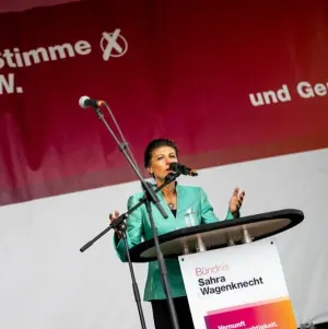 EU-Wahlkampfabschluss Bündnis Sahra Wagenknecht