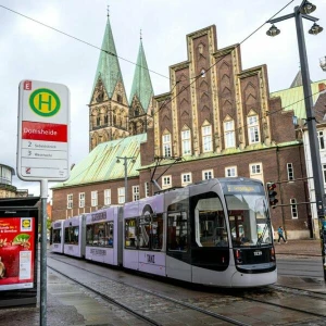 Straßenbahnhaltestelle Bremer Domsheide