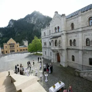 Konzerte im Hof von Schloss Neuschwanstein