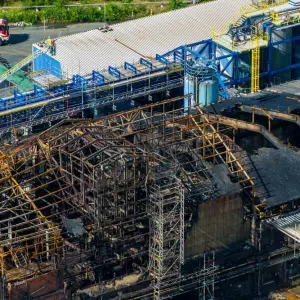 Nachlöscharbeiten nach Großrand in Chemiewerk dauern an