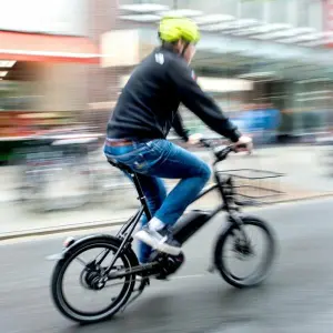 E-Bike im Verkehr
