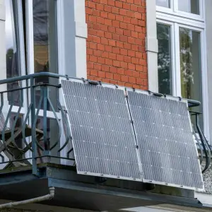 Solaranlagen am Balkon