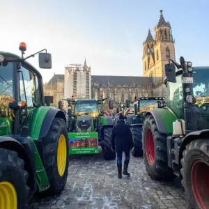 Bauernproteste: Magdeburg