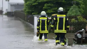 Hochwasser in Bayern - Dasing