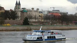 Die Elbe in Magdeburg