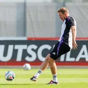 Fußball - Training Nationalmannschaft