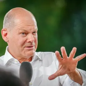 Bundeskanzler Scholz im Bürgergespräch