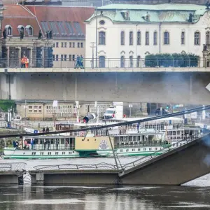 Brückeneinsturz in Dresden