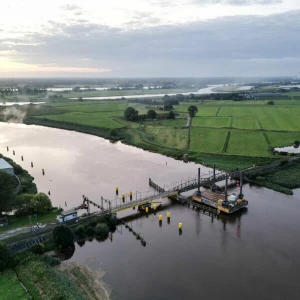 Reparatur der Huntebrücke