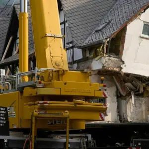 Hotel teilweise eingestürzt