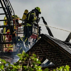 20 Rinder sterben bei Großbrand auf Bauernhof