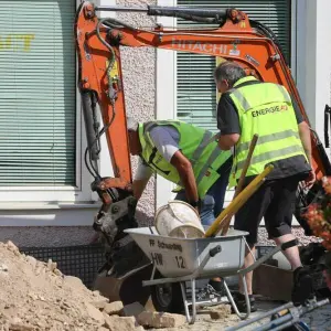 Unfall bei Bauarbeiten in Oberösterreich