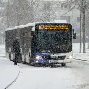 Schnee und Glätte im Saarland