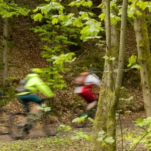 Radfahrer bei Unfall im Thüringer Wald verletzt