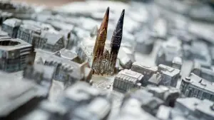 Modell der Bremer Innenstadt