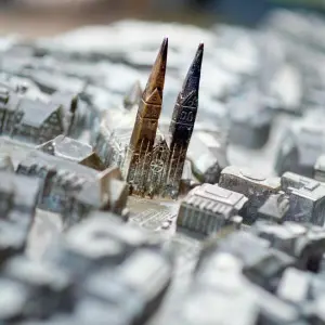 Modell der Bremer Innenstadt