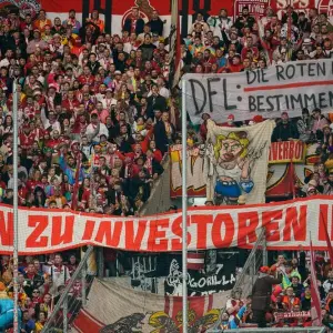 1. FC Köln - Fan-Proteste