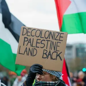 Pro-Palästina-Kundgebung in Frankfurt