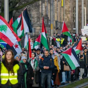 Propalästinensische Demonstration in Berlin