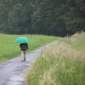 Regen und Gewitter in Rheinland-Pfalz und dem Saarland