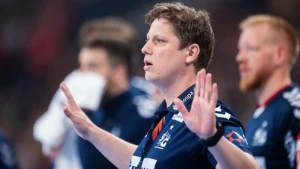 Trainer Nicolej Krickau von der SG Flensburg-Handewitt