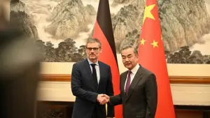 Deutsche Delegation zu außenpolitischen Gesprächen in China