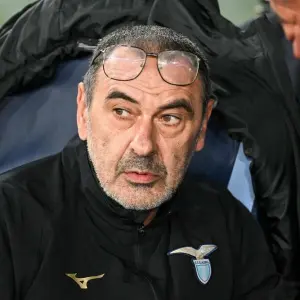 Lazio-Trainer Maurizio Sarri
