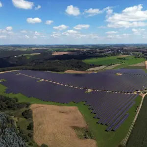 Großer Solarpark in der Südeifel