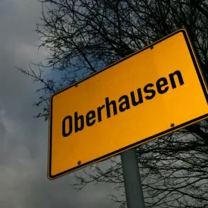 Ortsschild von Oberhausen
