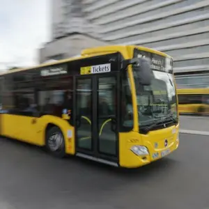 Bus der BVG in Berlin