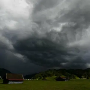 Gewitter in den Bergen