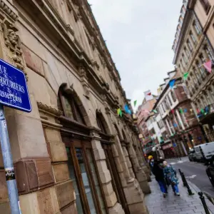 Straße in Straßburg