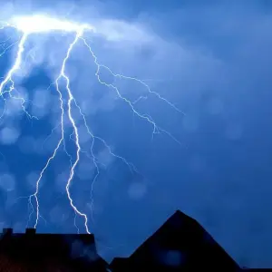 Gewitter in Rheinland-Pfalz und dem Saarland