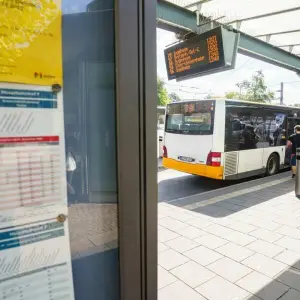 Linienbus in Mainz.