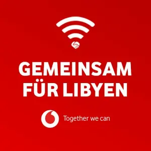 Gemeinsam für Libyen: Vodafone unterstützt die Betroffenen der Flutkatastrophe mit kostenfreien Anrufen und SMS