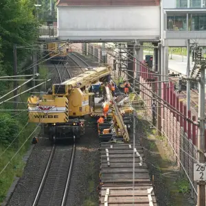 Bahn-Bauarbeiten zwischen Hamburg und Berlin