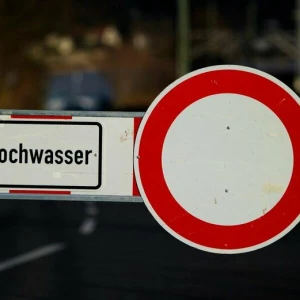 Warnung vor Hochwasser