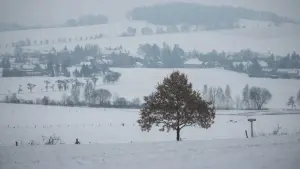 Winterwetter in Sachsen