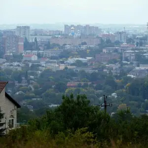 Die von Russland besetzte Stadt Luhansk