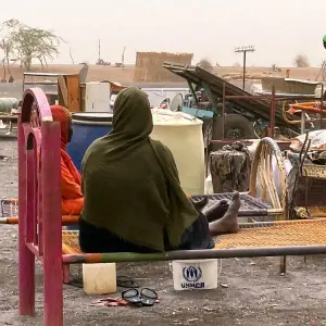 Flüchtlinge aus dem Sudan